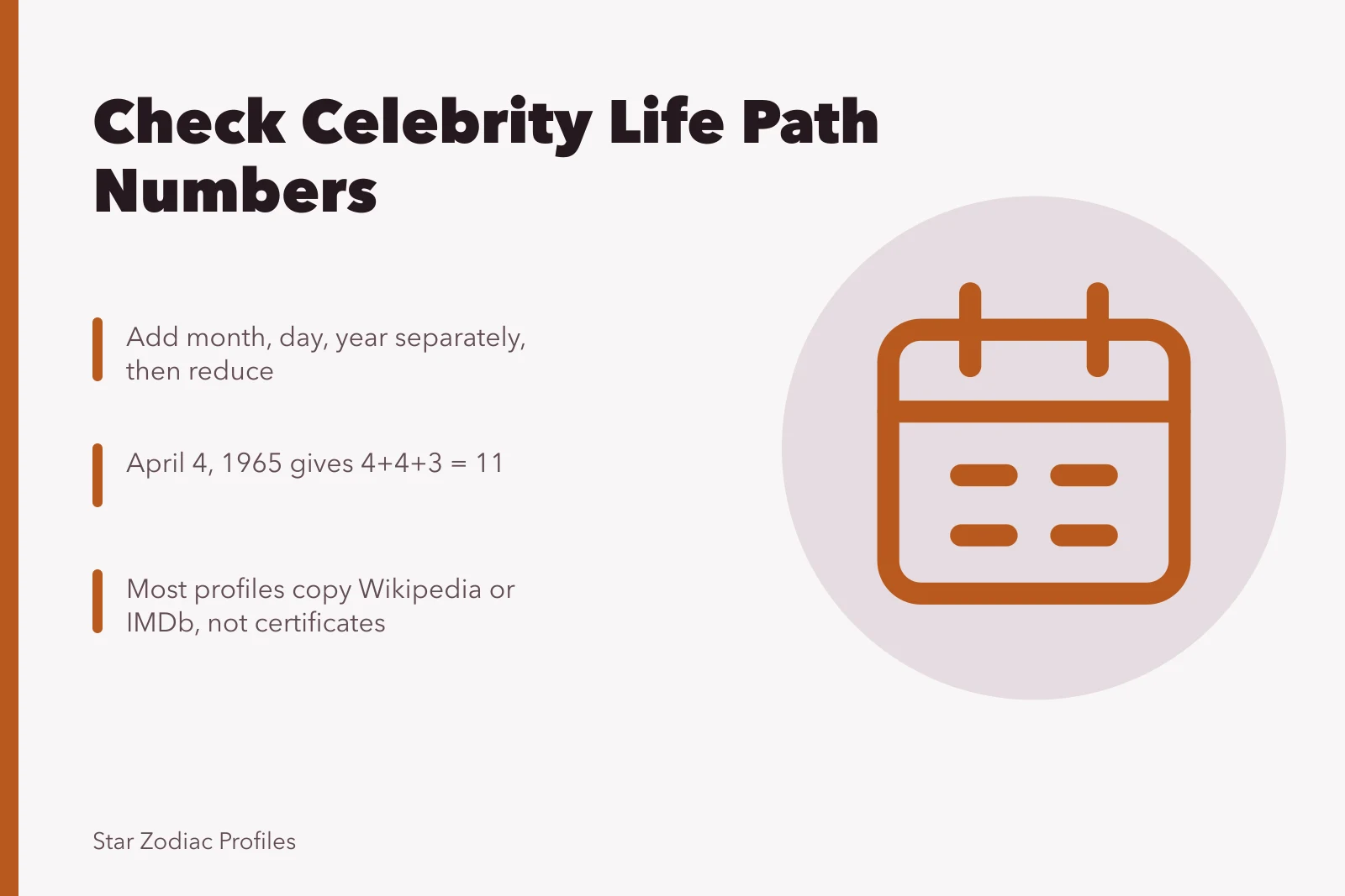 Calculator icon for checking celebrity life path number arithmetic. Celebrity Life Path Number: How to Calculate and Check Claims